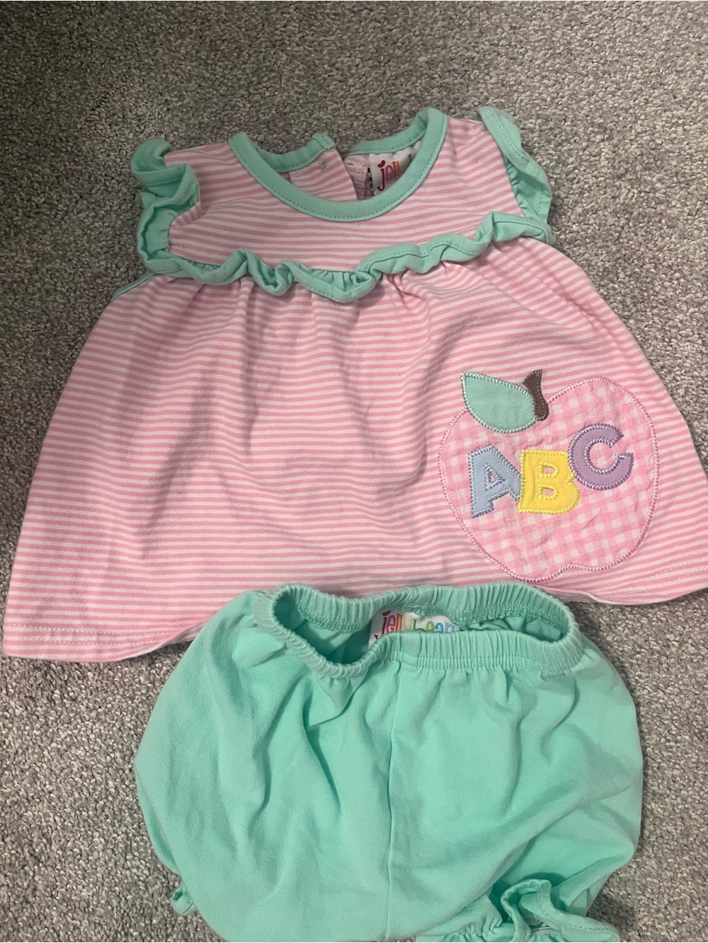 Jellybean back to school bloomer set 3 m